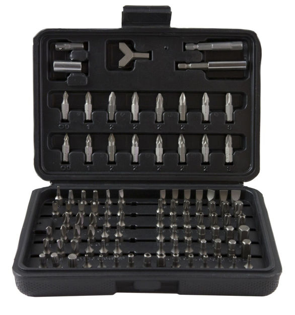 Imagen de JUEGO PUNTAS PARA ATORNILLADOR + ACCESORIOS LTI