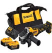 Imagen de AMOLADORA ANGULAR 4.5" 2 BATERIA 20V 5AH DEWALT