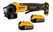 Imagen de AMOLADORA ANGULAR 4.5" 2 BATERIA 20V 5AH DEWALT