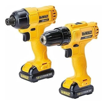 Imagen de COMBO 12V TALADRO + ATORNILLADOR IMPACTO DEWALT