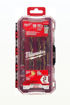 Imagen de JUEGO MECHAS TITANIO 10 PIEZAS ENCASTRE 1/4" MILWAUKEE