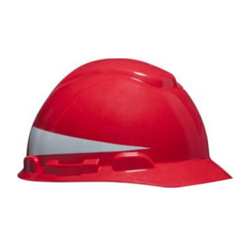 Imagen de CASCO DE SEGURIDAD ROJO REFLECTIVO 3M