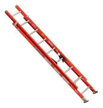 Imagen de ESCALERA EXTENSIBLE COLIZA FIBRA DE VIDRIO 32 ESCALONES 9.6M CUPRUM