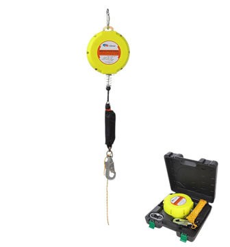 Imagen de DISPOSITIVO RETRACTIL 10M CON CABLE ACERO