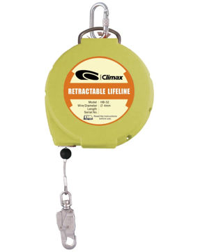 Imagen de DISPOSITIVO RETRÁCTIL 15M CON CABLE ACERO CLIMAX