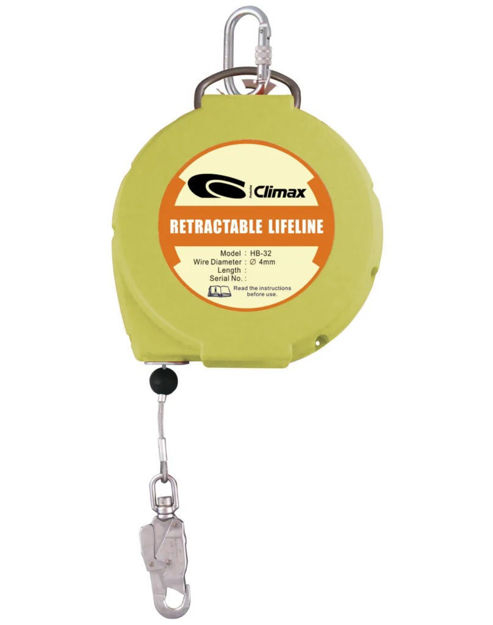Imagen de DISPOSITIVO RETRÁCTIL 15M CON CABLE ACERO CLIMAX