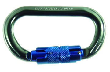 Imagen de MOSQUETÓN ALUMINIO PARA CINTURÓN DE SEGURIDAD TIPO D CLIMAX