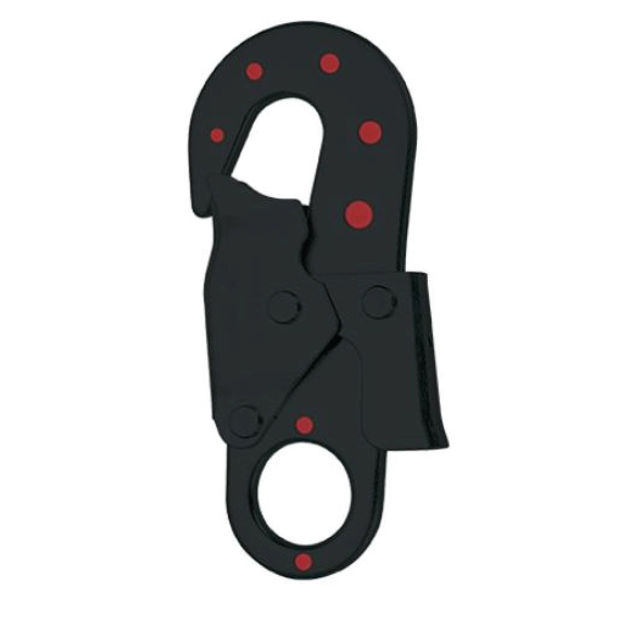 Imagen de MOSQUETÓN TIPO GANCHO DIELÉCTRICO PARA CINTURÓN APERTURA 19MM CLIMAX