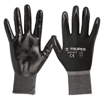 Imagen de GUANTES MECÁNICO NYLON PALMA NITRILO TALLE G TRUPER