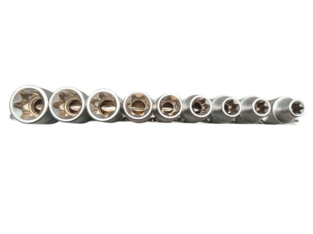 Imagen de JUEGO DADO TORX HEMBRA ENCASTRE DE 1/2" LTI