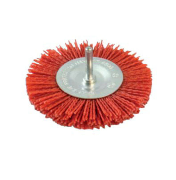 Imagen de CEPILLO CIRCULAR ONDULADO NYLON 75MM INECO