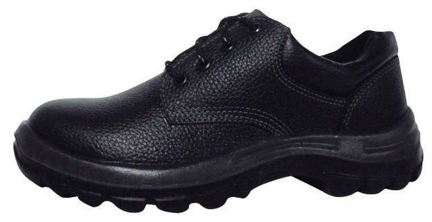 Imagen de ZAPATO CUERO NEGRO CON PUNTERA ACERO TALLE 40 WORKSAFE