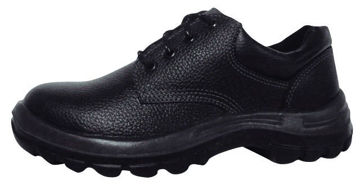 Imagen de ZAPATO CUERO NEGRO CON PUNTERA ACERO TALLE 44 WORKSAFE