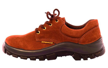 Imagen de ZAPATO DE CUERO TOP NOBUCK MARRON TALLE 41 WORKSAFE