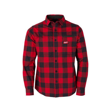 Imagen de CAMISA DE FRANELA GRIDIRON ROJA TALLE L MILWAUKEE