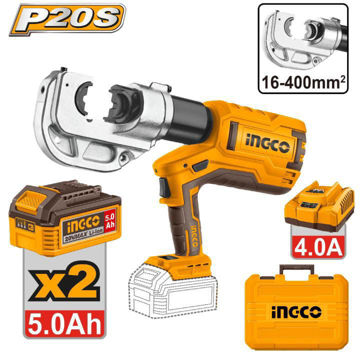 Imagen de CRIMPEADORA HIDRÁULICA A BATERIA 20 V INGCO