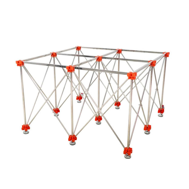 Imagen de MESA DE TRABAJO RETRACTIL 120X120CM RUBI