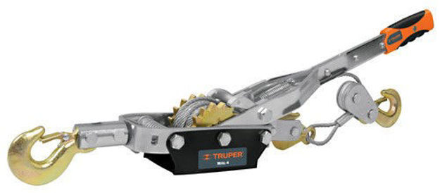 Imagen de SACAPELUDO A PALANCA 4TON CABLE 2.3MT TRUPER