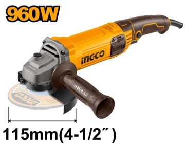 Imagen de AMOLADORA ANGULAR 4.5" 960W INGCO