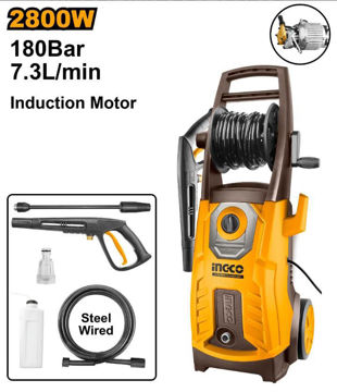 Imagen de HIDROLAVADORA 180BAR 2800W INGCO