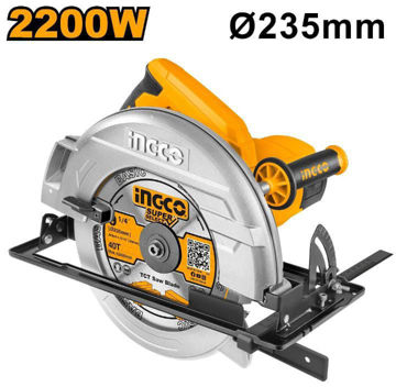 Imagen de SIERRA CIRCULAR 9.1/4" 2200W INGCO