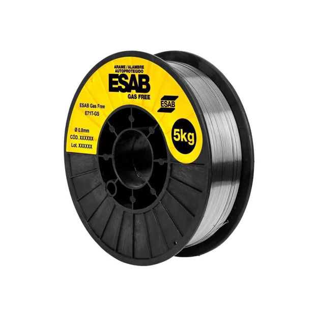 Imagen de ALAMBRE MIG SIN GAS 0.8MM ROLLO 5KG ESAB