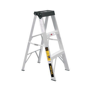 Imagen de ESCALERA ALUMINIO TIJERA 2 ESCALONES EST-32P PRETUL