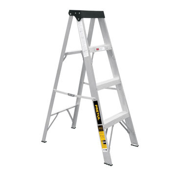 Imagen de ESCALERA ALUMINIO TIJERA 3 ESCALONES EST-33P PRETUL