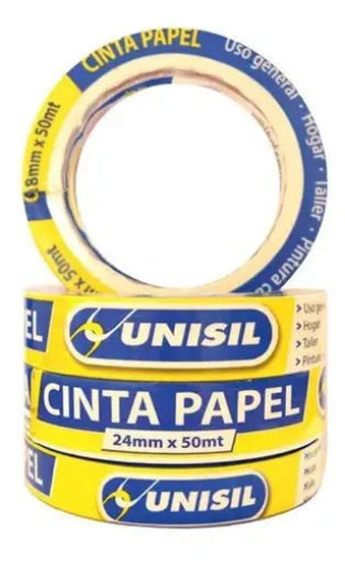 Imagen de CINTA DIVIDIR COLORES 36MM X 40M UNISIL