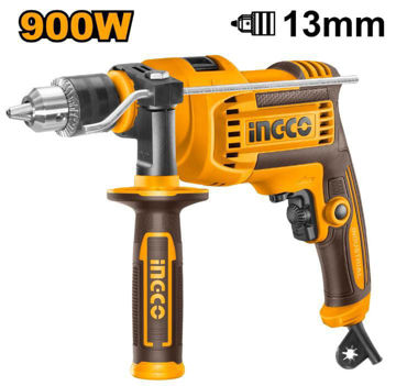 Imagen de TALADRO CON PERCUTOR 13MM 900W VELOCIDAD VARIABLE INGCO