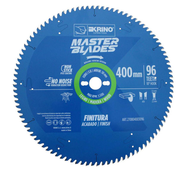 Imagen de CIRCULAR PARA MADERA 16" 60 DIENTES (400X3.5/30MM) KRINO