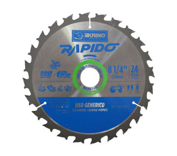 Imagen de CIRCULAR PARA MADERA 8.1/4" 48 DIENTES (210X30MM) KRINO