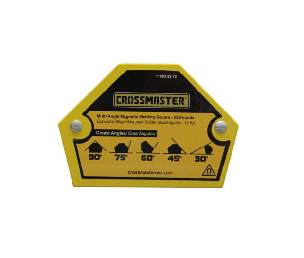 Imagen de ESCUADRA MAGNÉTICA PARA SOLDAR MULTIÁNGULOS 34KG CROSSMASTER