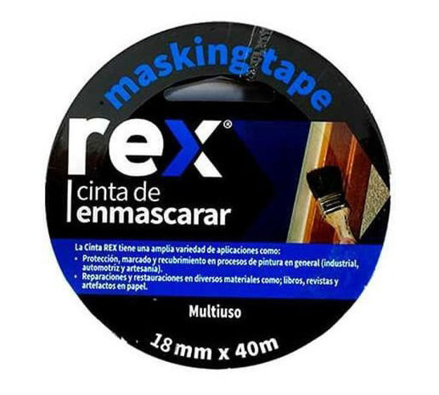 Imagen de CINTA DIVIDIR COLORES 18MM X 40 METROS REX