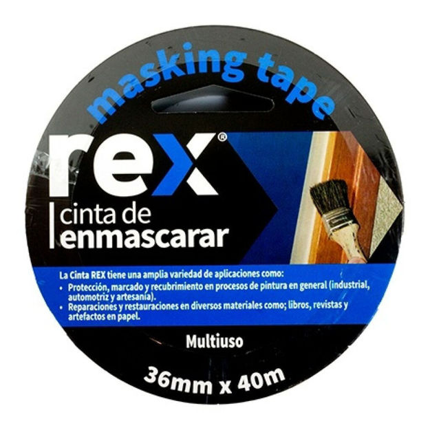 Imagen de CINTA DIVIDIR COLORES 36MM X 40M REX