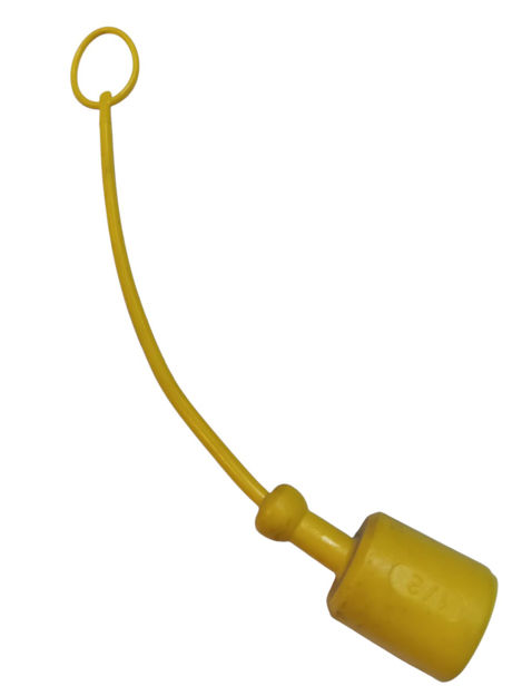 Imagen de GUARDAPOLVO 1/2" PARA ACOPLE MACHO AMARILLO