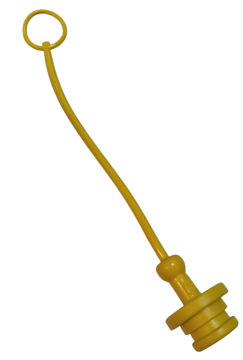 Imagen de GUARDAPOLVO 1/2"  PARA ACOPLE HEMBRA AMARILLO