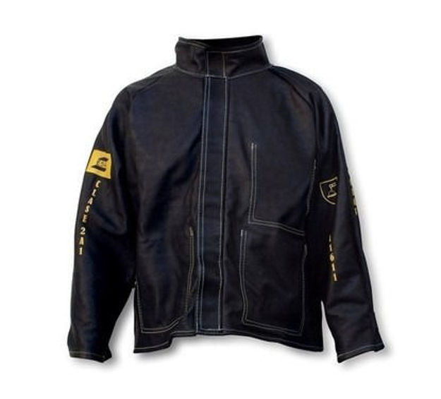 Imagen de CAMPERA SOLDADOR NEGRA ESAB