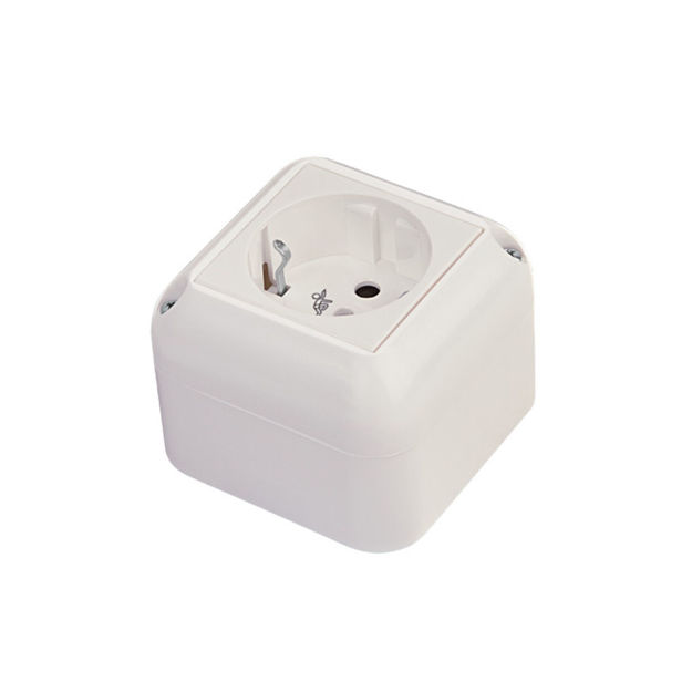 Imagen de ENCHUFE TOMA CORRIENTE EXTERIOR SCHUKO 16A 250V