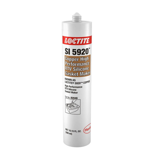 Imagen de SILICONA OXIMICA 370° COBRE 300ML 5920 LOCTITE