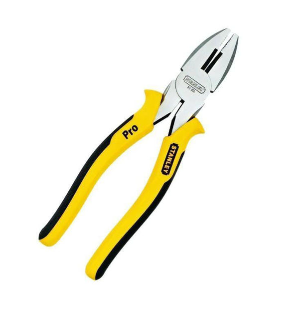 Imagen de PINZA UNIVERSAL PROFESIONAL CON AISLANTE 8" STANLEY