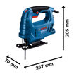 Imagen de SIERRA CALADORA 500W GST 680 BOSCH