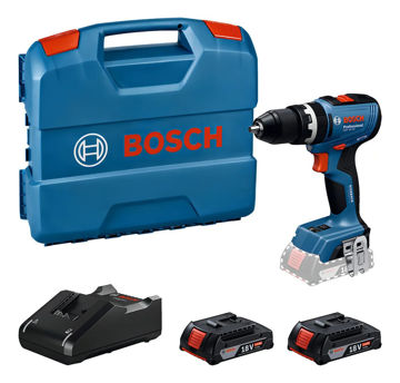 Imagen de TALADRO CON PERCUTOR BATERÍA 18V GSB 18V-65 BOSCH
