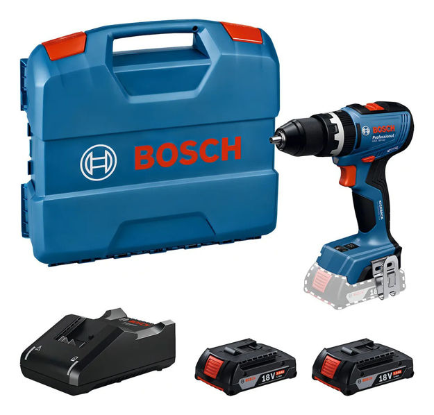 Imagen de TALADRO CON PERCUTOR BATERÍA 18V GSB 18V-65 BOSCH