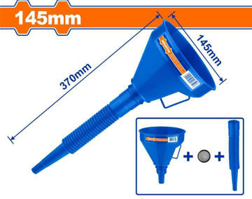 Imagen de EMBUDO FLEXIBLE 145MM X 370MM WADFOW