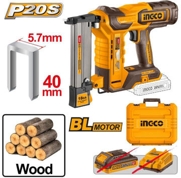 Imagen de ENGRAMPADORA BATERÍA 20V 40MM (CARCAZA) INGCO