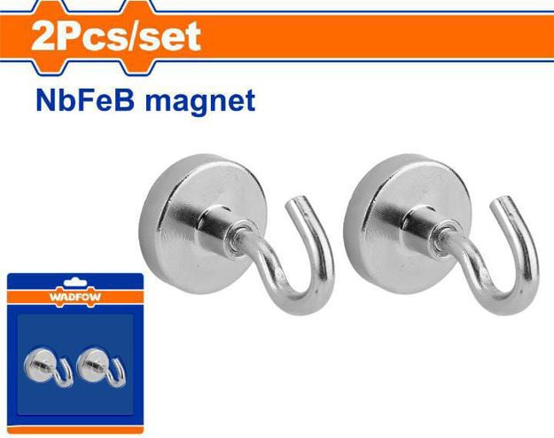 Imagen de SET 2 GANCHO PITON IMANTADO D:32MM WADFOW