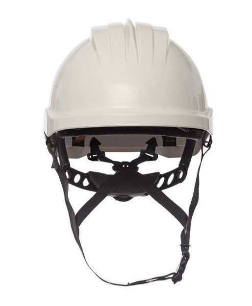 Imagen de CASCO TRABAJO ALTURA BARBIJO 4 PUNTOS CLIMAX