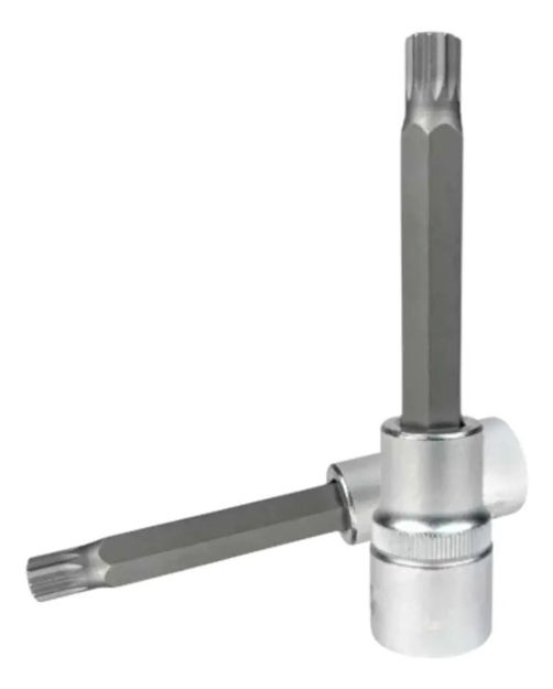 Imagen de DADO MULTIESTRIADO MACHO LARGO ENCASTRE 1/2" M10 LTI