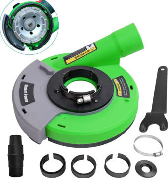 Imagen de PROTECTOR PARA AMOLADORA CON CONECTOR ASPIRADORA